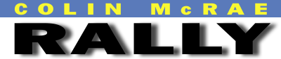 Colin McRae Rally logo for GameBoy Color
